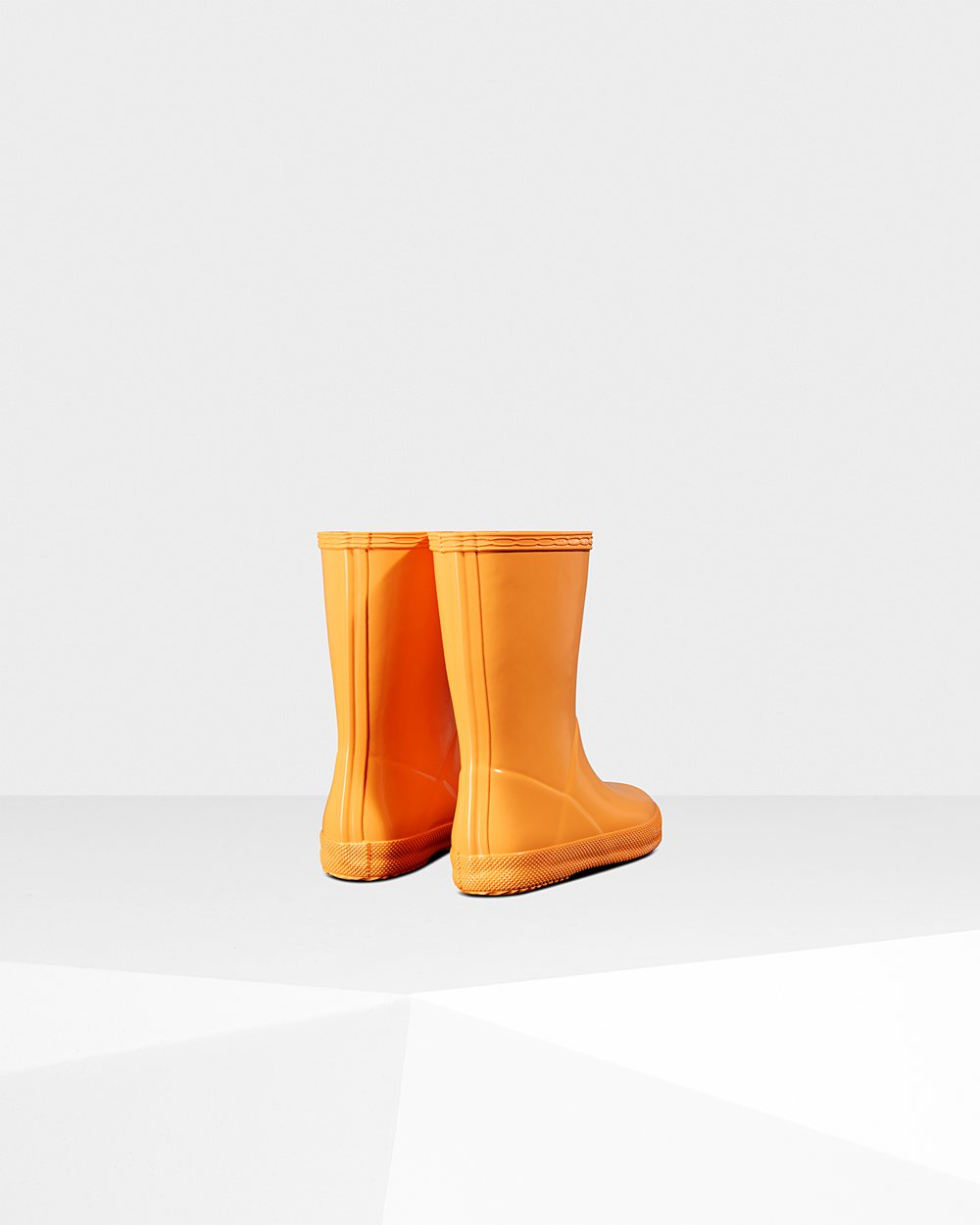Galochas Hunter Criança Laranja - Original First Classic Gloss - 39GMQJTOK